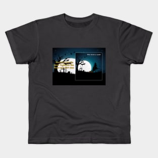 the moon Kids T-Shirt